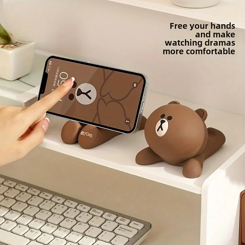Buy Cartoon Character Phone Holder with Adjustable Desk Stand