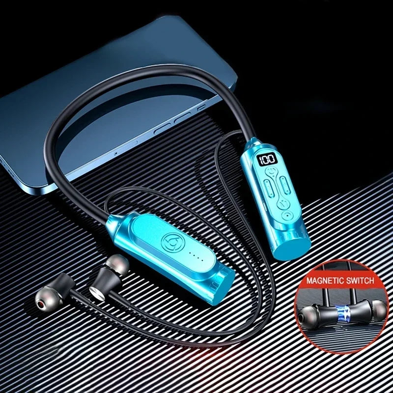 Luxuglow Smart Neckband Earphones with ANC and Power Bank