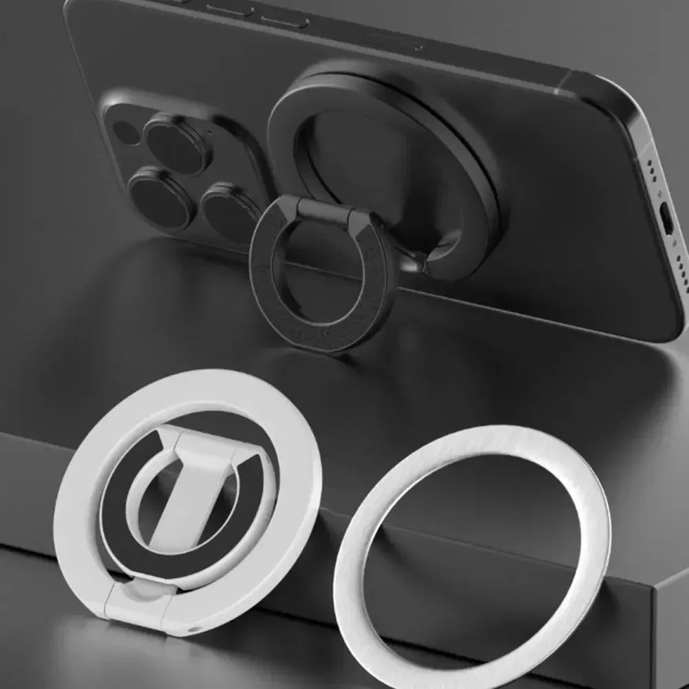 MagSafe Ring Holder & Foldable Stand – iPhone 16/15/14/13/12