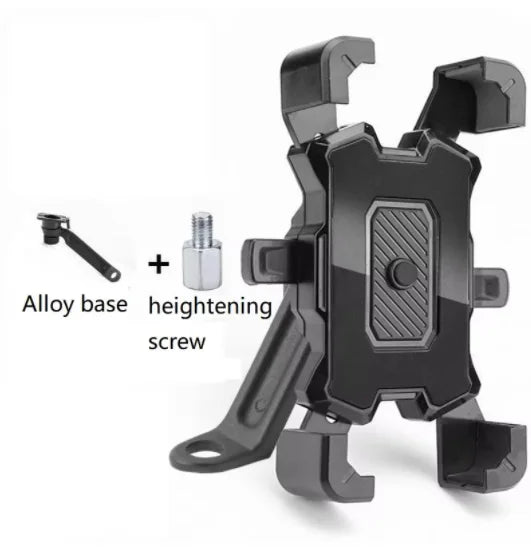 Waterproof Bike Phone Holder with Magnetic 360° Swivel Mount for Motorcycle