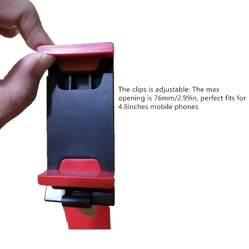 Steering wheel phone holder clip, image 6