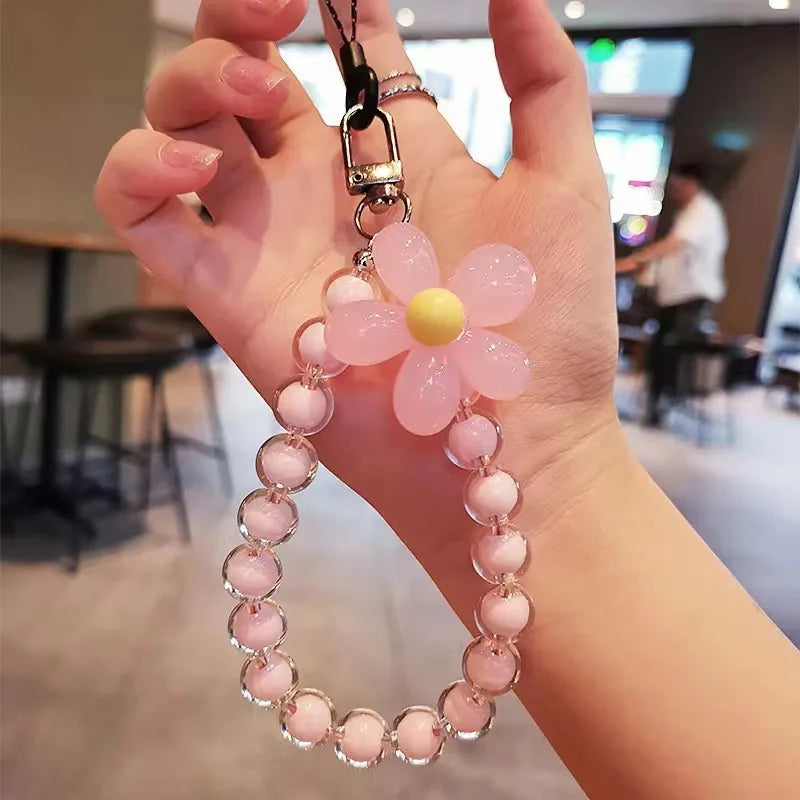 Jeffs Favorite Picks Macaron Bead Phone Wrist Lanyard