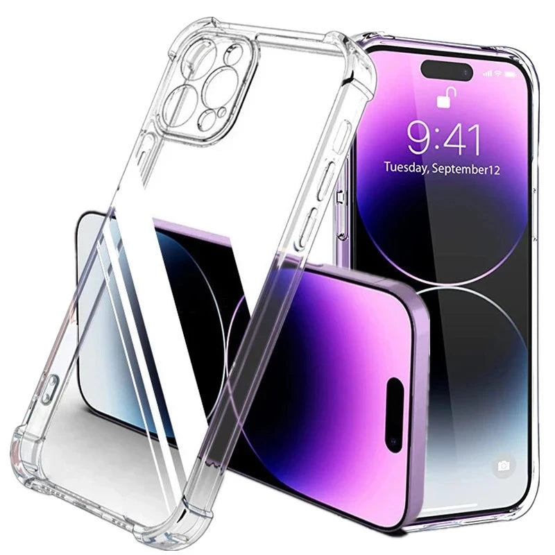 Best Clear Silicone iPhone Case for 6 to 16 Pro Max