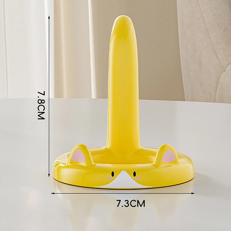 Cute Cartoon Cat Desktop Phone Holder | Creative Mini Stand Decorative Ornament | Gift Accessory