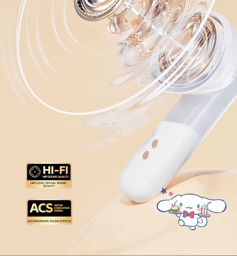 Hello Kitty Bluetooth 5.2 Wireless Earbuds, Waterproof, Affordable