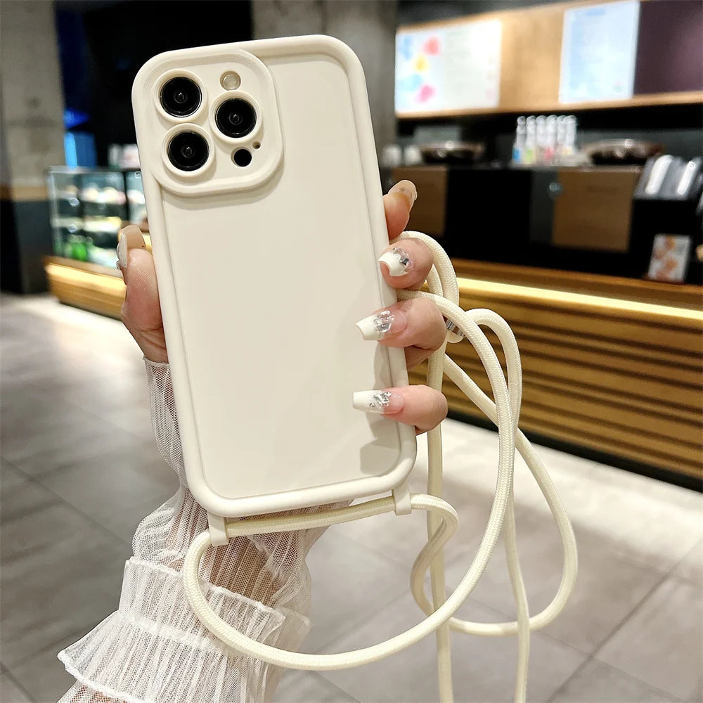 Buy Best Crossbody iPhone Case 2026 with Lanyard Strap – Hands-Free | Free Shipping & Fast Delivery