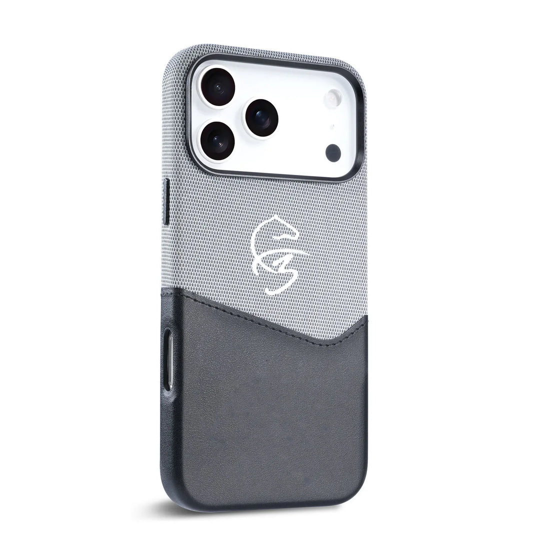 Custom MagSafe Leather iPhone Case with Name