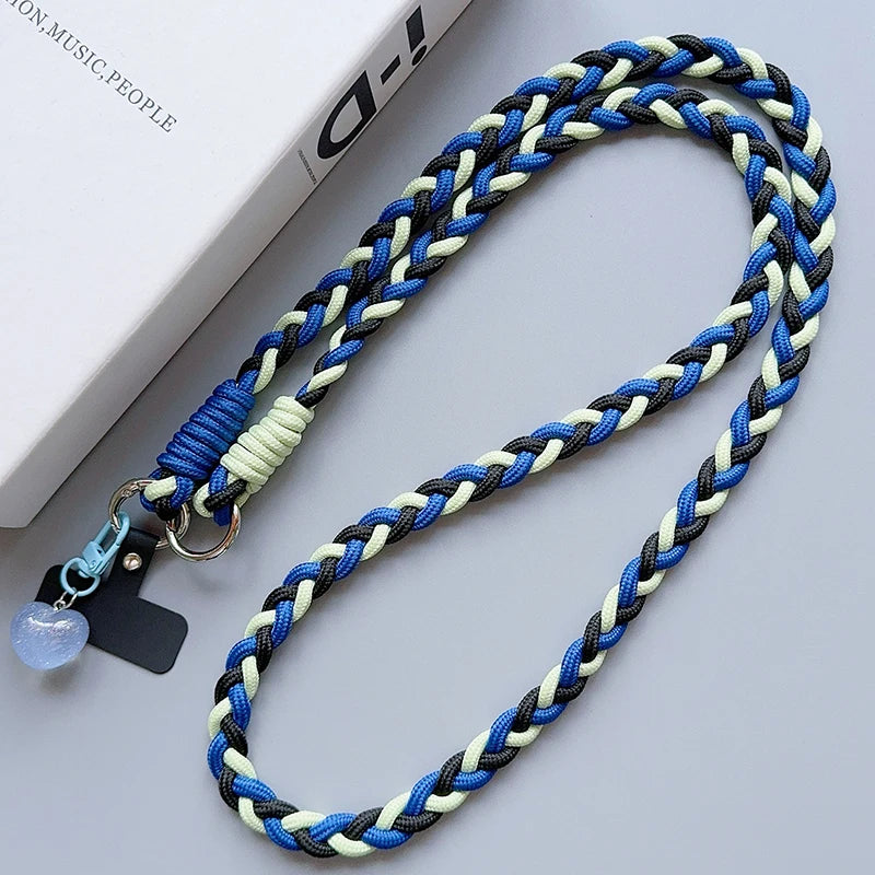 ZHANZHI Cartoon Phone Lanyard | Universal Crossbody Long Rope Strap | Decorative Pendant Accessory