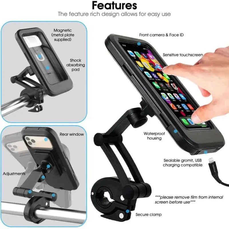 Waterproof Bike Phone Mount