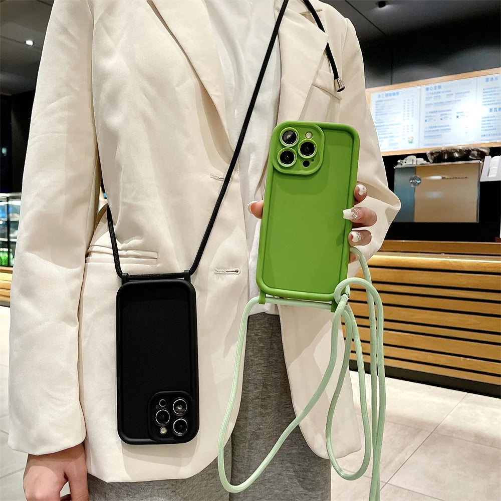 Buy Best Crossbody iPhone Case 2026 with Lanyard Strap – Hands-Free | Free Shipping & Fast Delivery