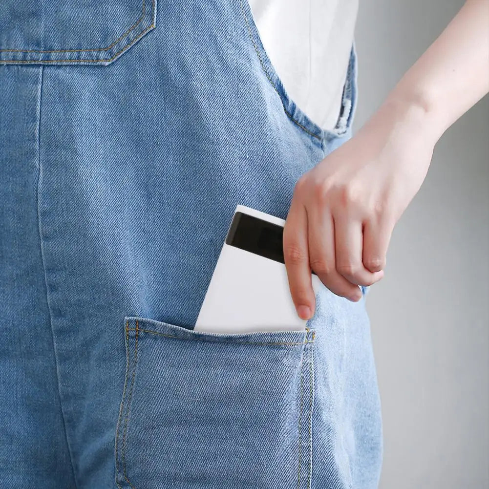 DIY 20000mAh Power Bank Case with LCD Display, Dual USB, & Flashlight