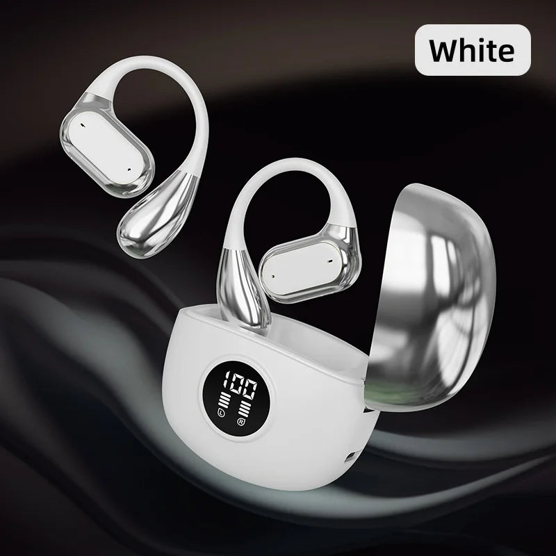 Bluetooth 5.3 Wireless Ear Hook Headphones, Waterproof High Fidelity - JEFF's Favorite Picks