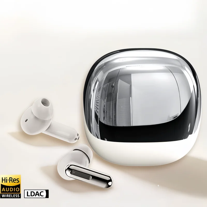 Bluetooth 5.3 Wireless Earbuds with 48H Playtime & Deep Bass