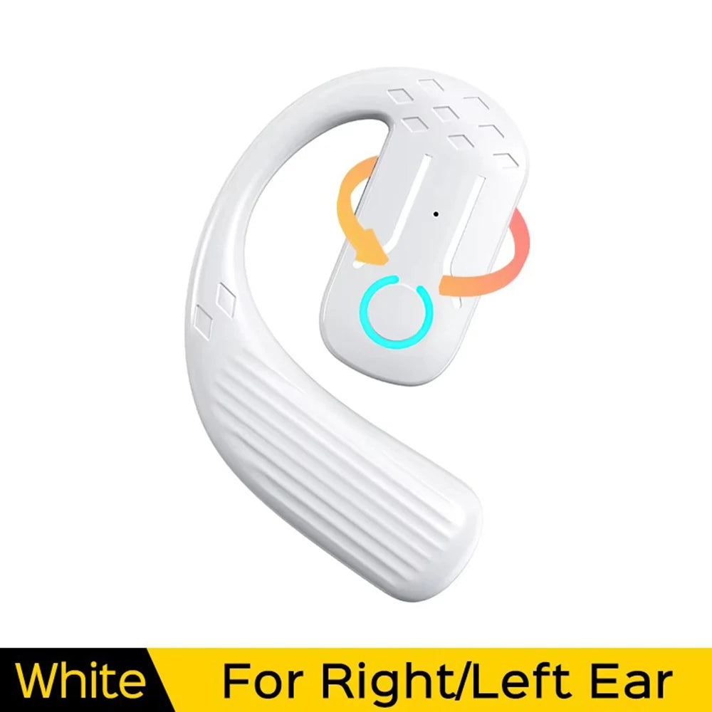 AideeMaster Wireless Ear Hook Headset for Business Calls or Music