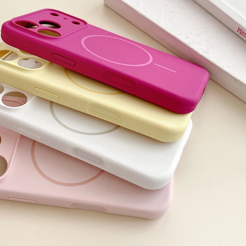 Magsafe Silicone Case for iPhone 17