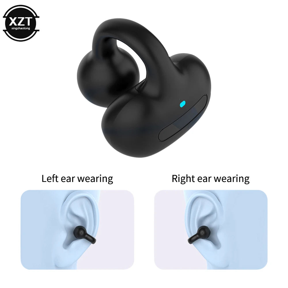 WYMECT Bluetooth 5.3 Noise Cancelling Ear Hook Headphones