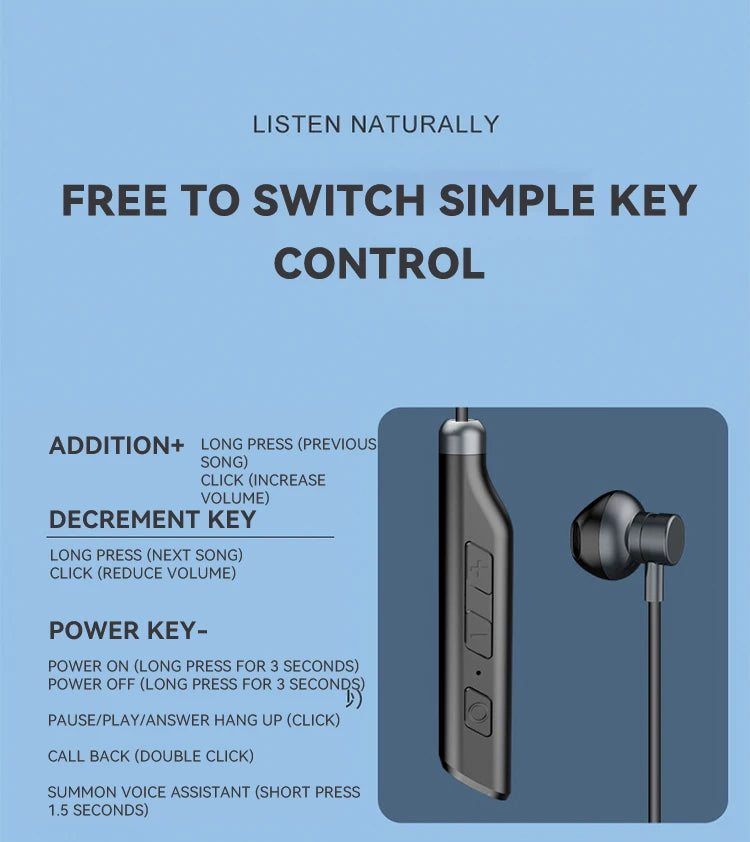 ZUIDID YH08 Neckband Bluetooth Headphones - Buy with JEFF's Favorite Picks