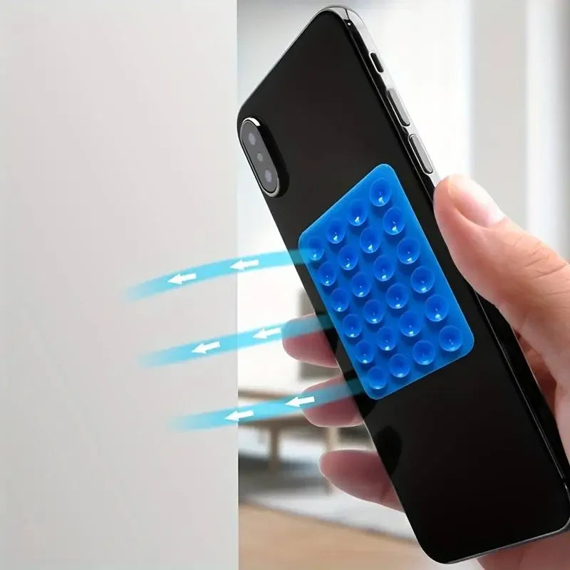Silicone Suction Cup Phone Holder with Strong Suction for Mirror, Wall and Glass