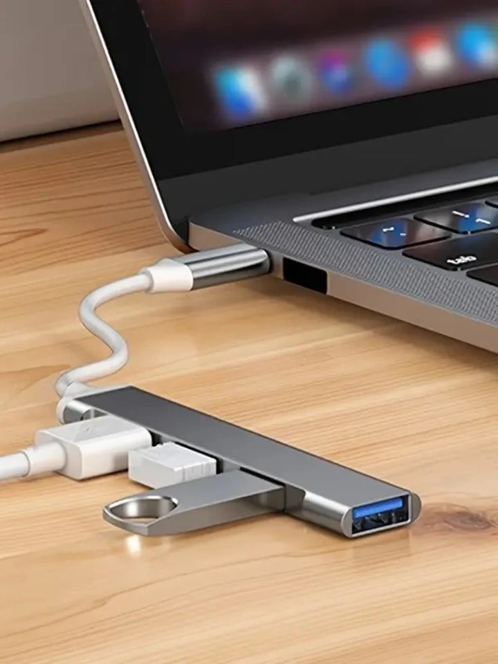 4 Port USB C Hub — 4-port usb-c hub