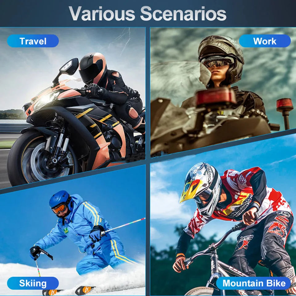 STTKGZD Motorcycle Helmet Bluetooth Headset Reviews