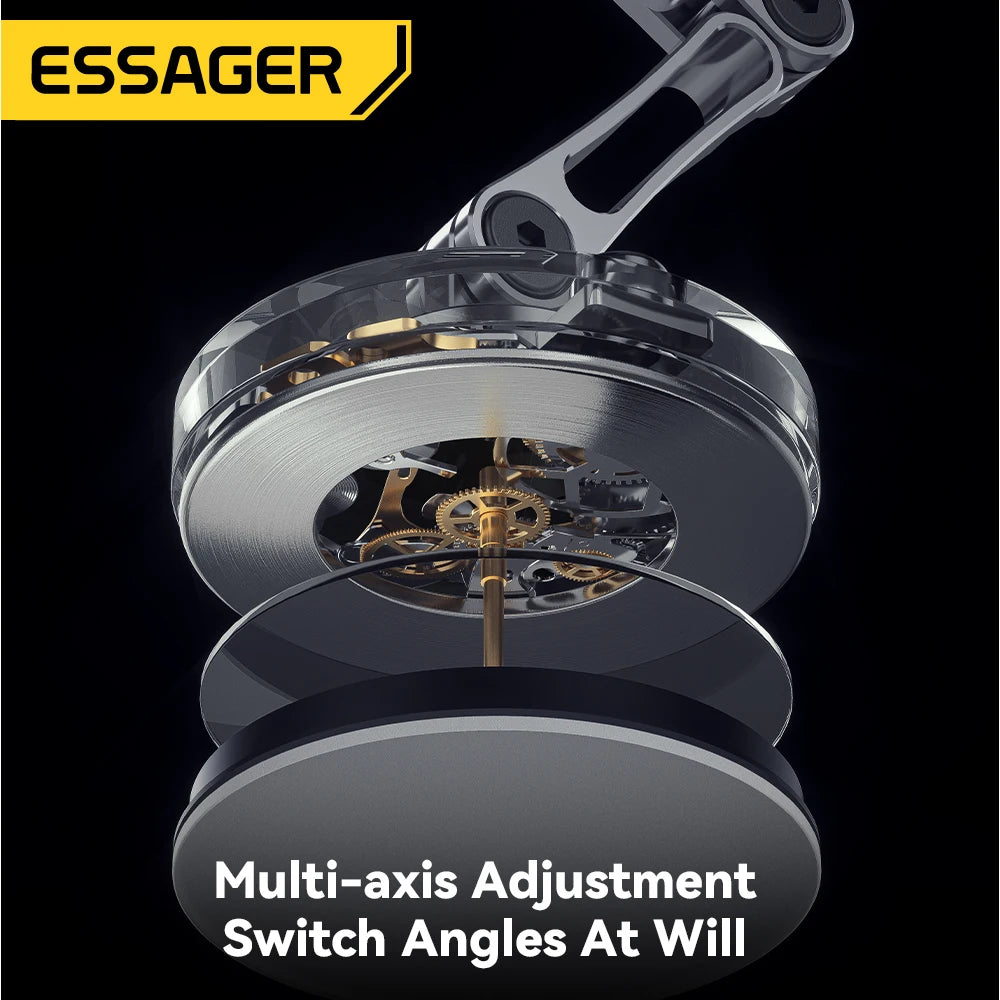 ESSAGER ES-ZJ25 Magnetic Wireless Car Charger Holder 15W | MagSafe Mount iPhone 15 14 13 Pro Max