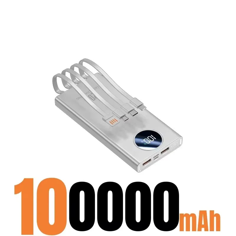 18650 Power Bank - 120W PD Fast Charging & Digital Display