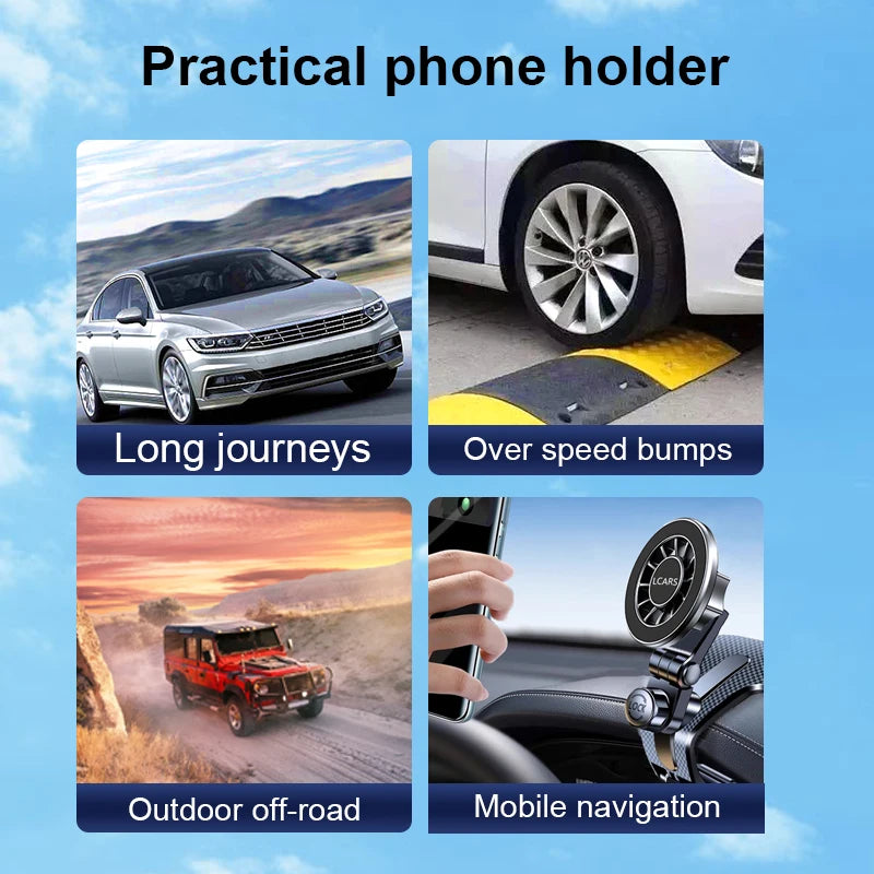 LCARS Multi-Angle Dashboard Phone Holder – Adjustable Car Mount