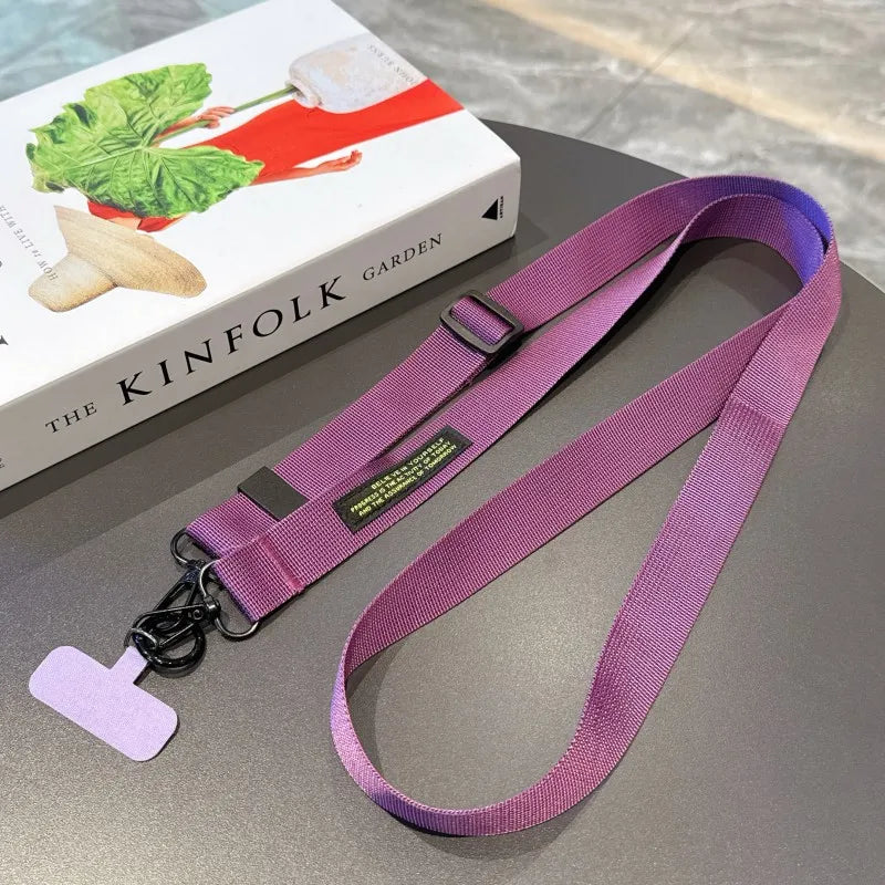 Adjustable Lanyard 140CM Crossbody Neck Cord Wrist Strap All Phone Cover Case Chain Fashion Anti Loss Outdoor Two Hooks Rope