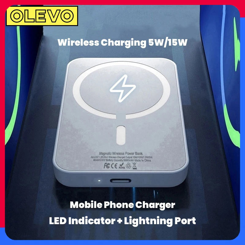 Magsafe Wireless Charger - Portable Power Bank 10000mAh