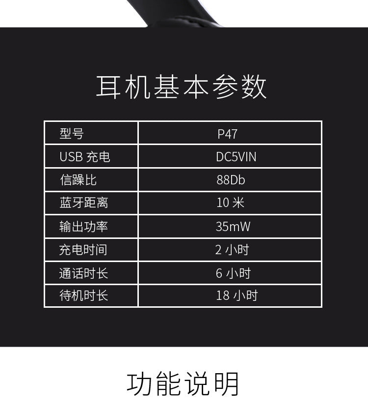 Best Bluetooth Wireless Foldable Headphones - DIXSG P47 Wireless Over-Ear Headphones — best foldable wireless headphones