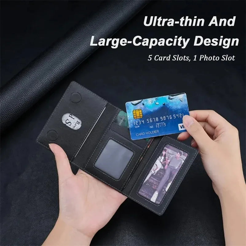 Best MagSafe Leather Wallet Case for iPhone 14 to 16 Pro Max - Secure Card Holder