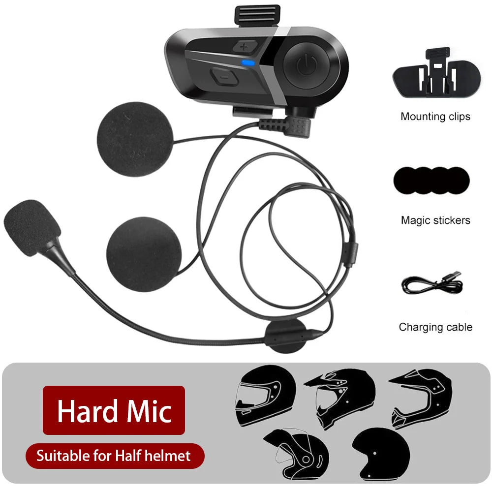 Motorcycle Helmet Bluetooth Headset - Best Wireless Communication Accessories