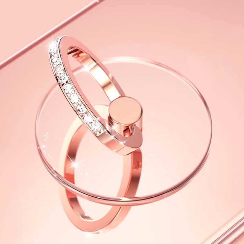 Butterfly Phone Grip & Stand - Transparent Luxury Accessory