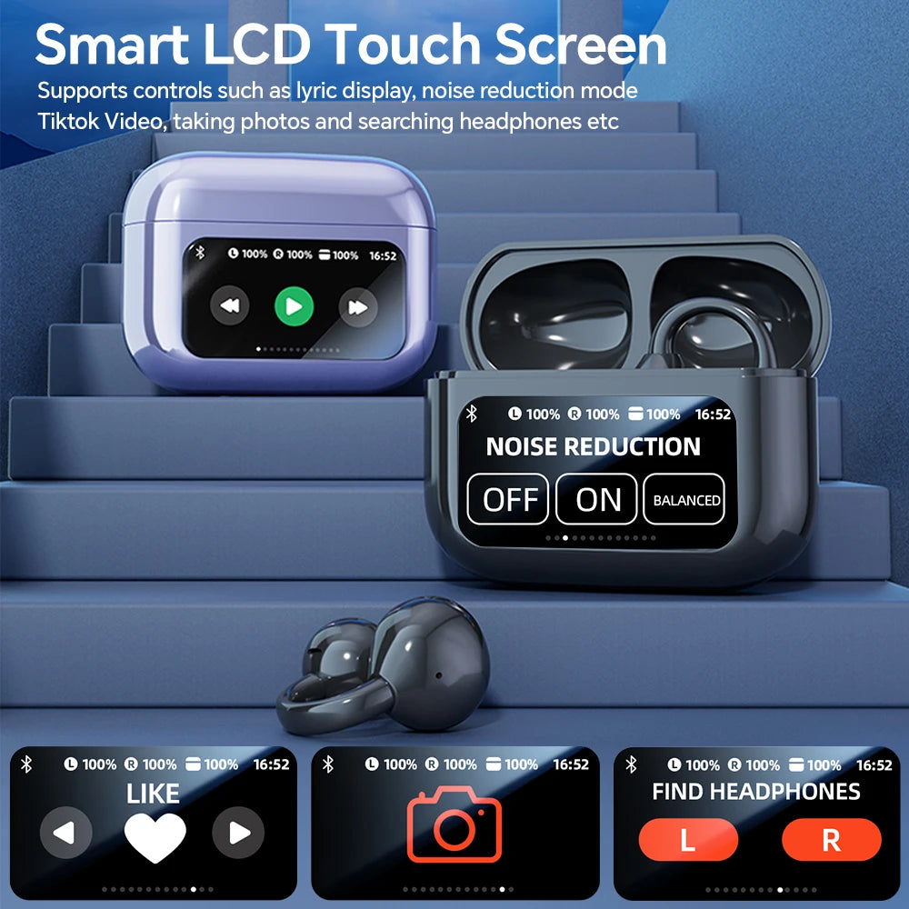 WJOY M100 Bluetooth Earphones, Perfect for Travel & Language Learning