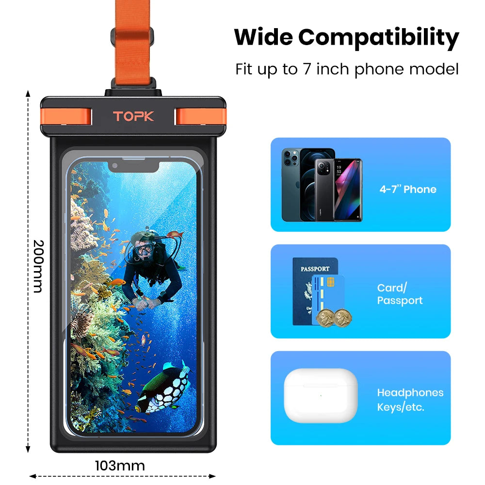 Magnetic Phone Case, Best Waterproof Case for iPhone & Samsung — waterproof phone case