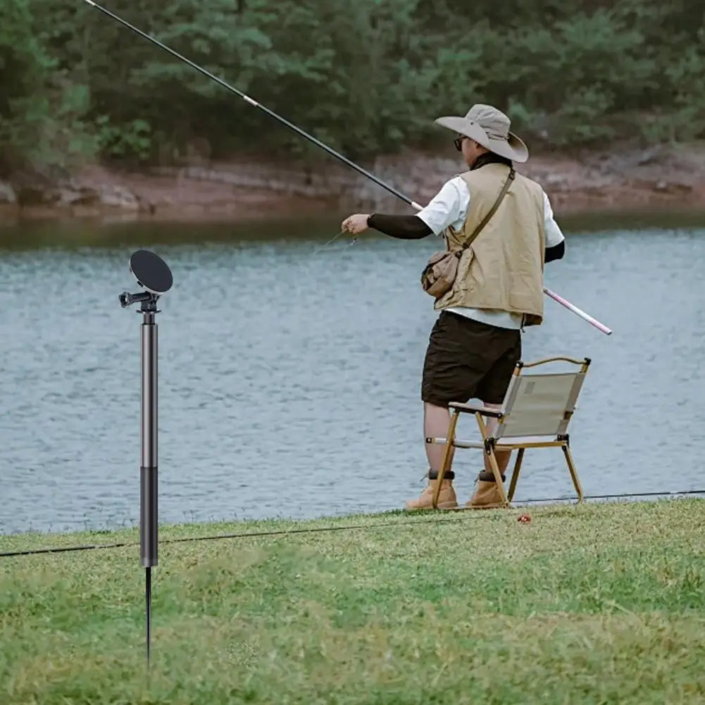 Magnetic Outdoor Phone Stand for Golf & Fishing - Extendable Tripod by JEFF's Favorite Picks