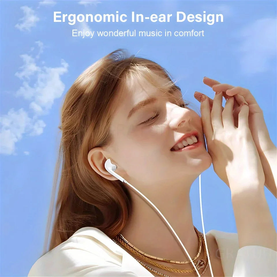KADIXI 3.5mm Wired In-Ear Headphones