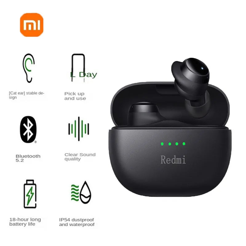 Redmi Bluetooth 5.2 ANC Earphones for Clear Sound | Wireless Earbuds
