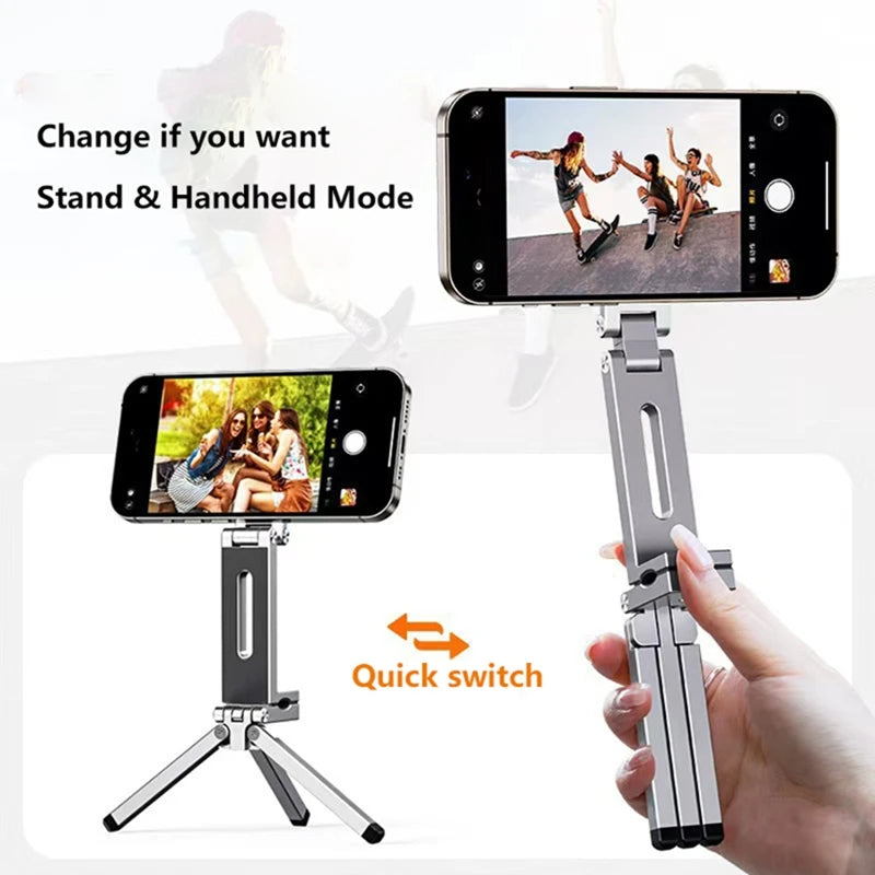 Magnetic Folding Phone Stand – Portable 360° Desktop Holder