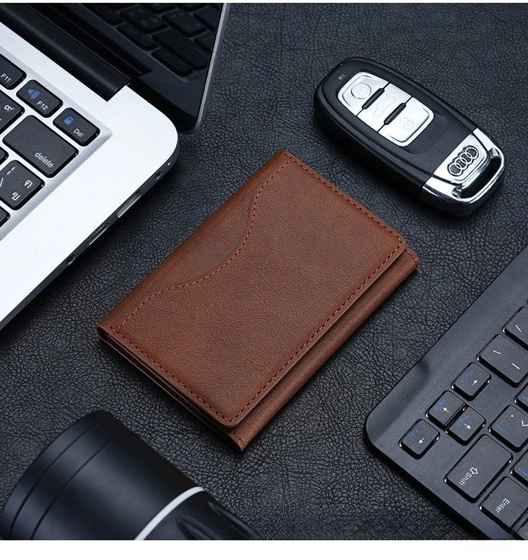 Best MagSafe Leather Wallet Case for iPhone 14 to 16 Pro Max - Secure Card Holder