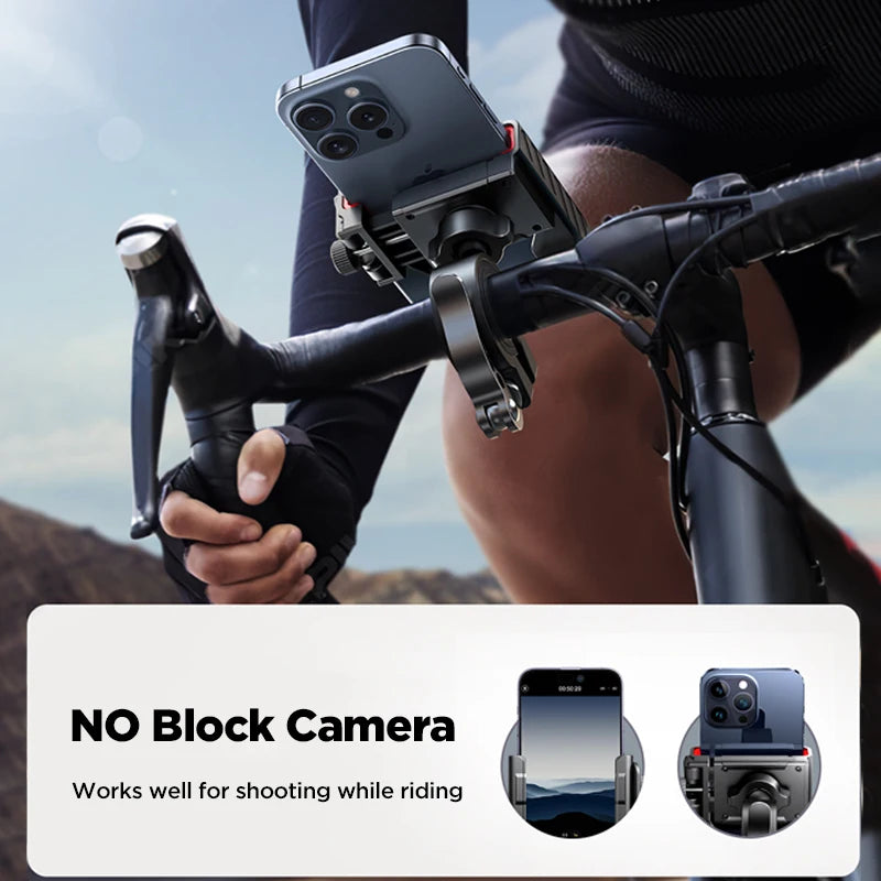 Joyroom JR-ZS266 Shockproof Bike Phone Mount – 360° One-Hand Motorcycle Holder