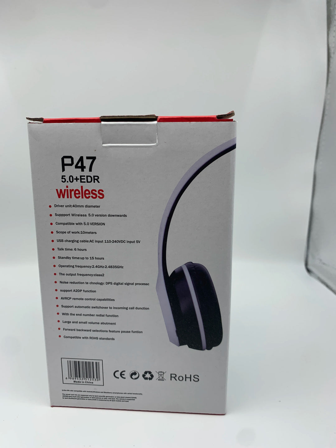 DIXSG P47 Bluetooth 5.0 Wireless Over-Ear