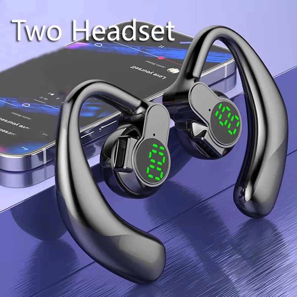 CUGUU Bluetooth Ear Hooks for Seamless Calls and Immersive Audio