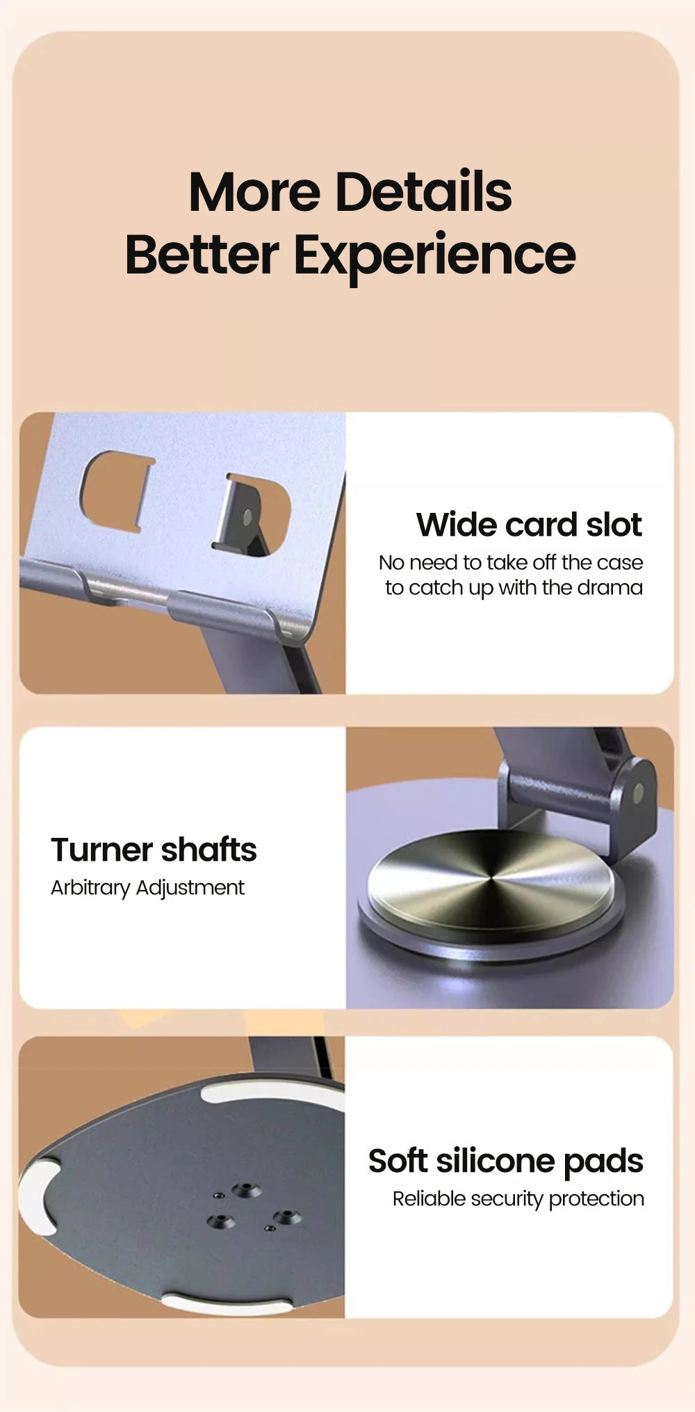360° Rotating Metal Tablet & Phone Stand - JEFF's Favorite Picks — Magsafe Accessories