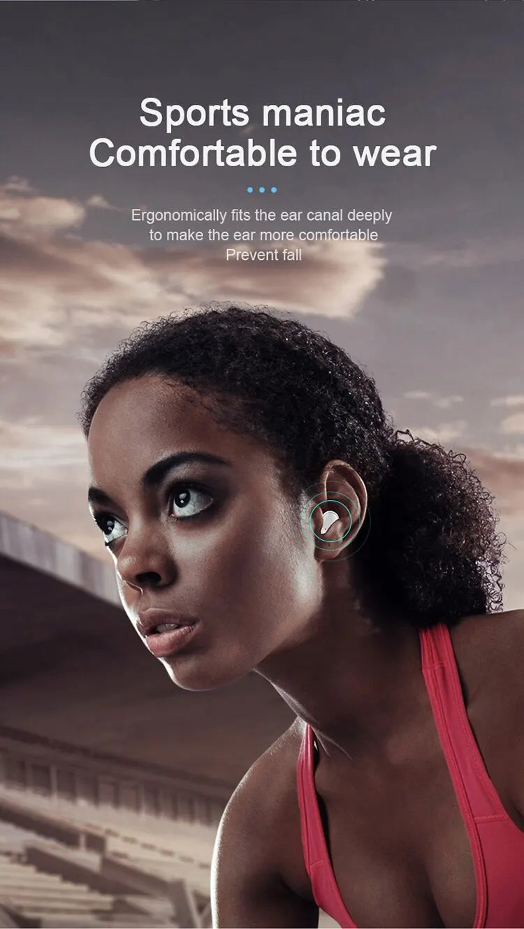 Mosizave A6S TWS Bluetooth 5.0 Earphones - Everyday Wireless Earbuds