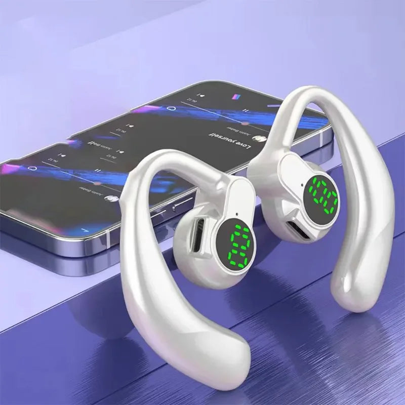 Best Bone Conduction Ear Hook Headset with ANC — Bone Conduction Headset