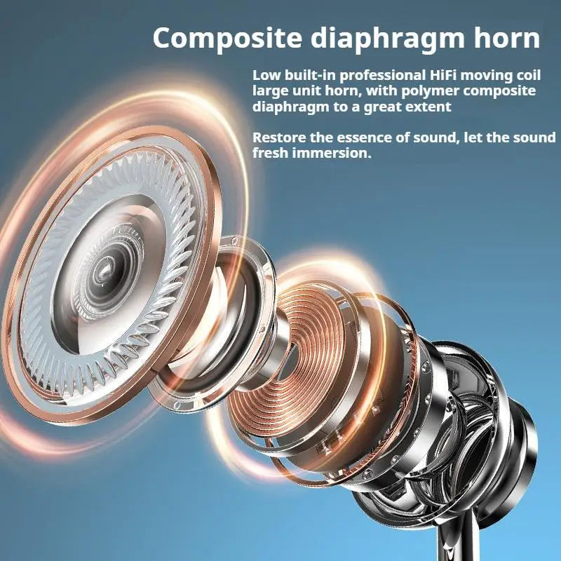 Newmsnr Bluetooth 5.4 Neckband Earphones