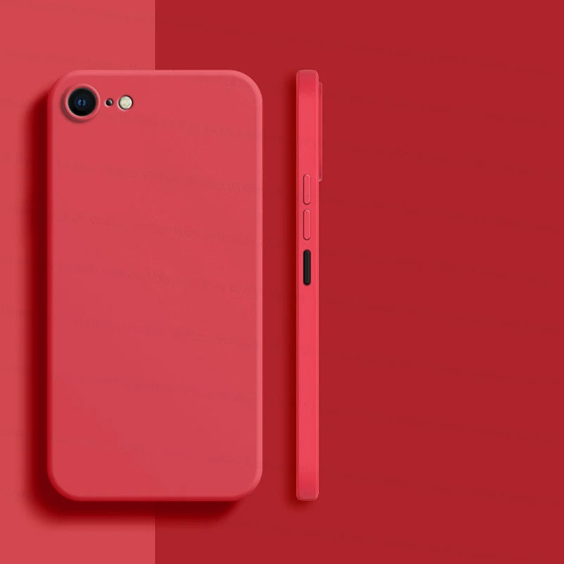 Liquid Silicone iPhone SE 2022 Case | Shockproof & Soft-Touch Cover