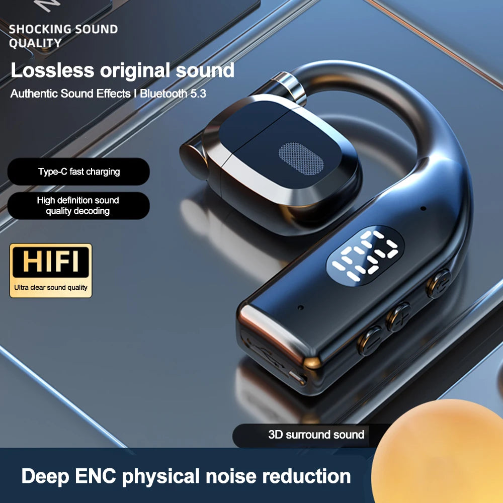 Kebidumei Bluetooth 5.4 Single Ear Business Headset - JEFF's Favorite Picks