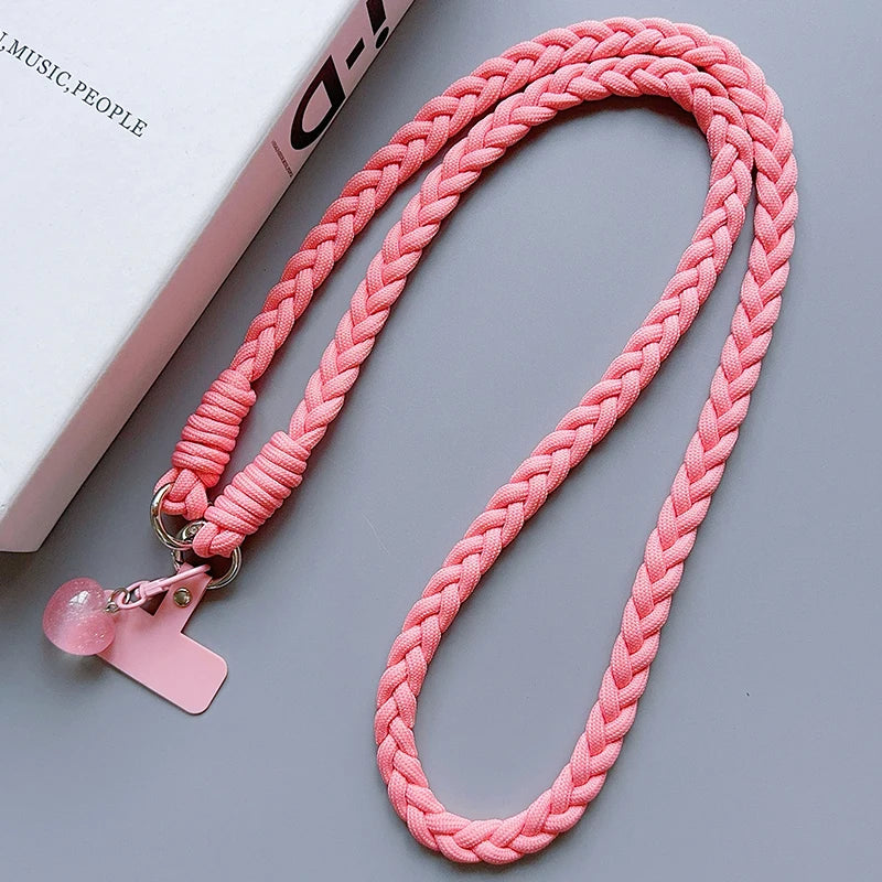 ZHANZHI Cartoon Phone Lanyard | Universal Crossbody Long Rope Strap | Decorative Pendant Accessory
